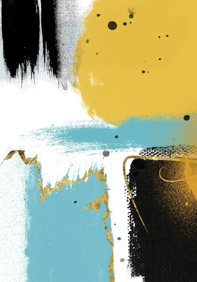 abstract brushstrokes colors 3 pellicola backlit da vintageshop