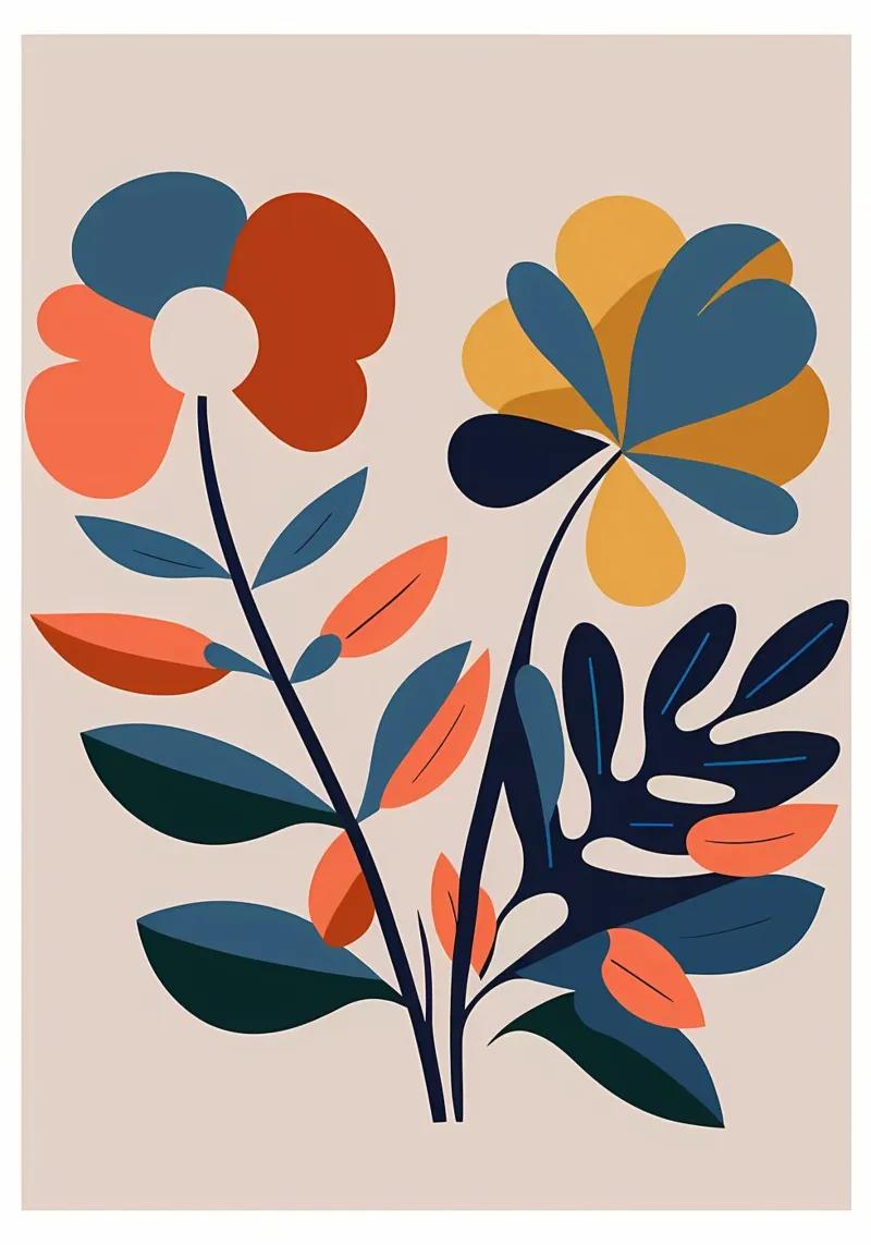 flores hojas naturaleza floral metacrilato de Patrick L Lord