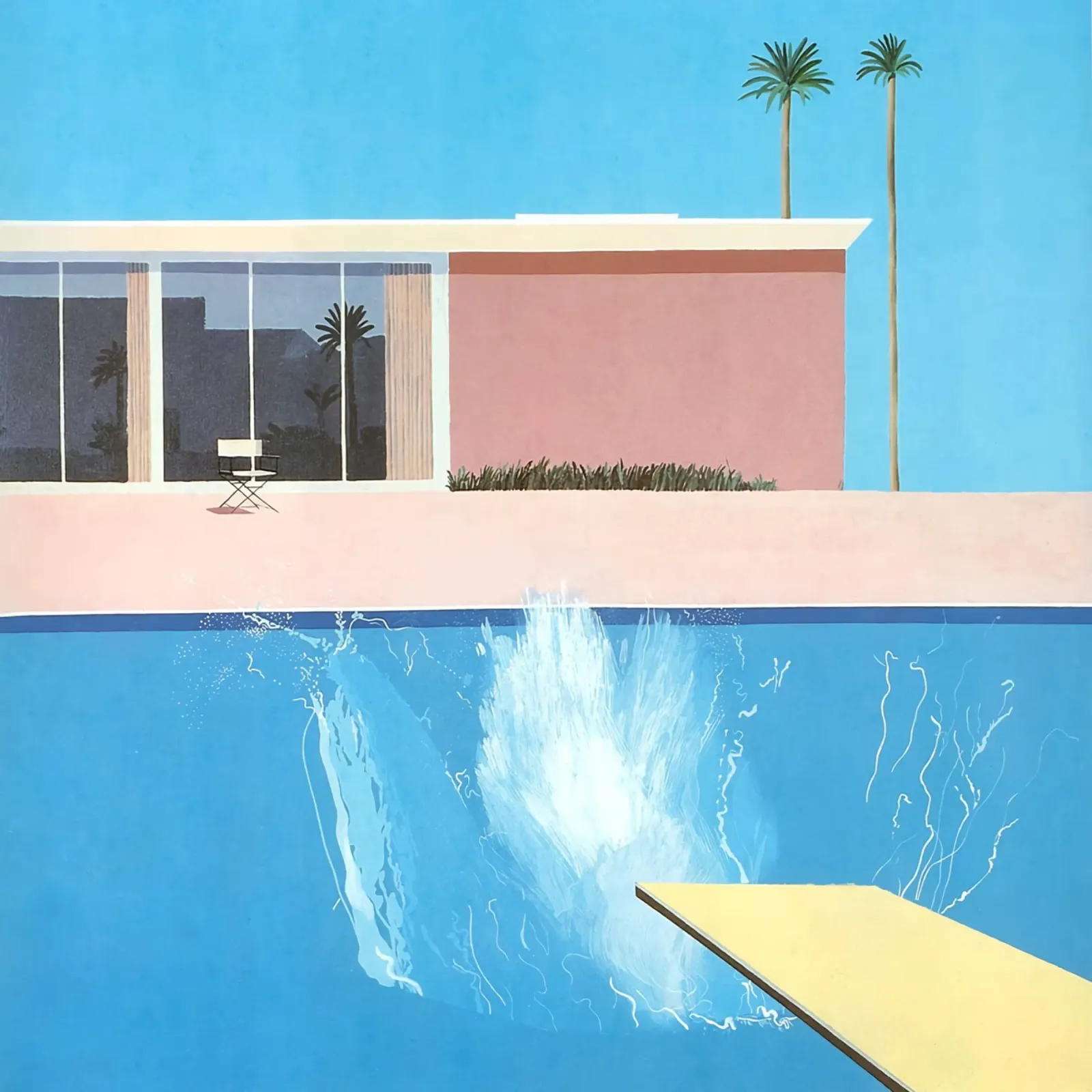 A Bigger Splash 1967 plexiglass da Ruthie-Talavera