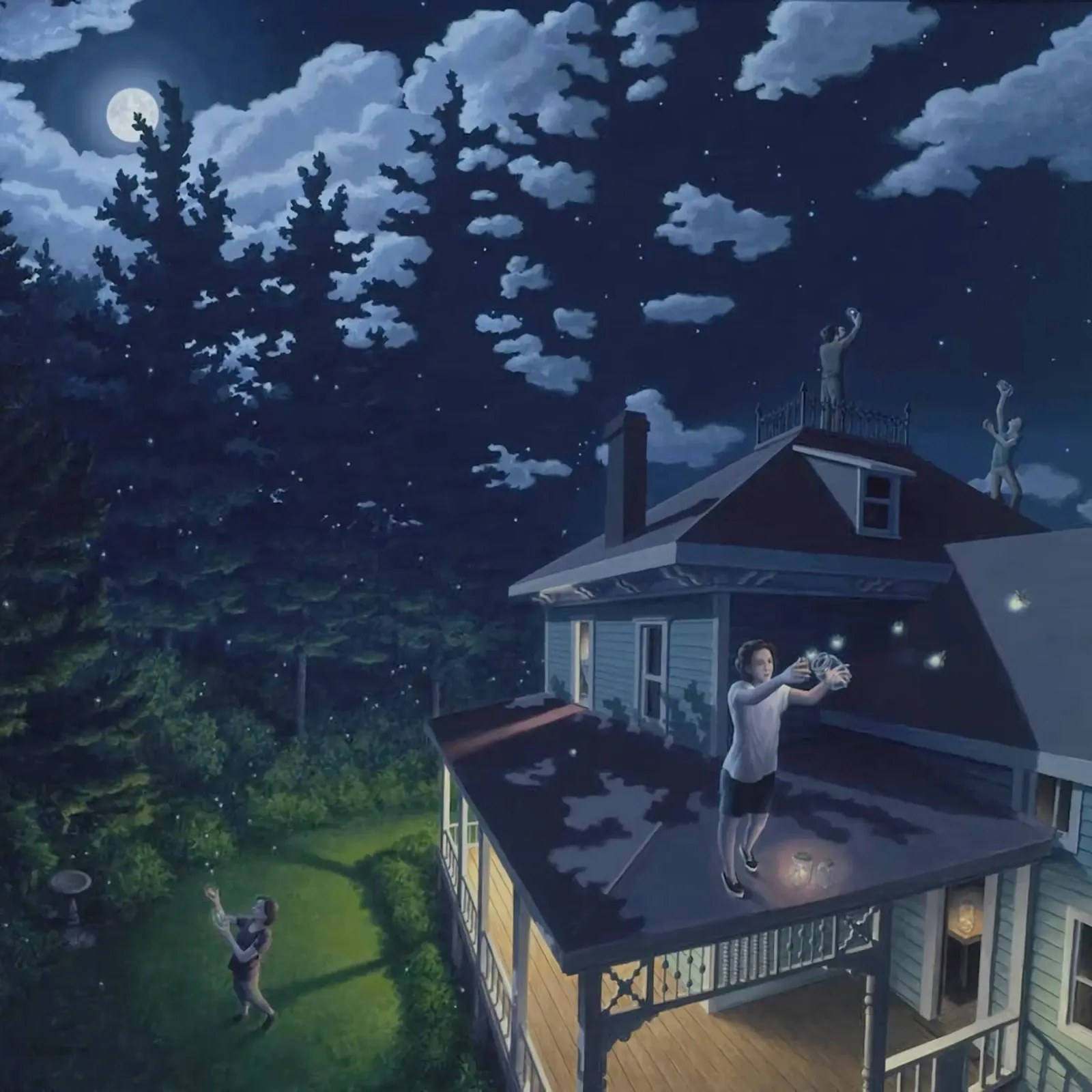 Rob Gonsalves Firefly Constellation metacrilato de Trudeau Art Galley