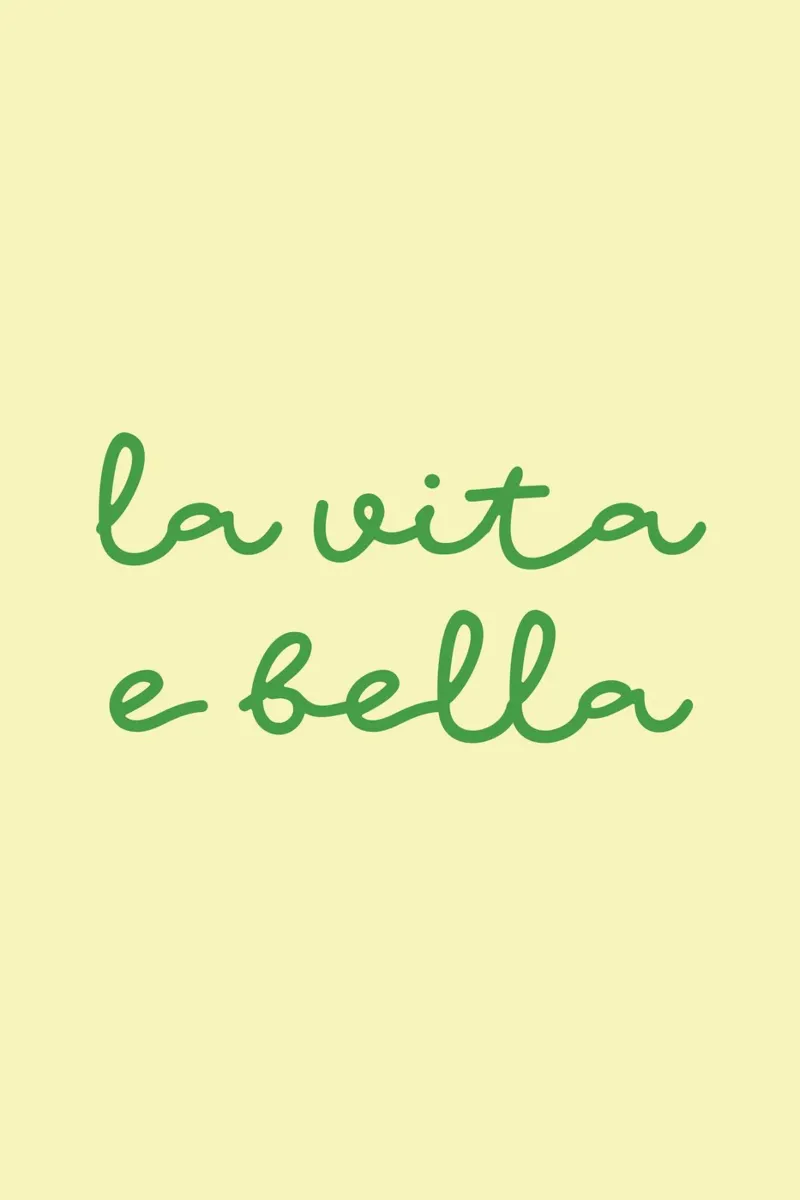 La Vita e Bella poster da karenmenzenbach