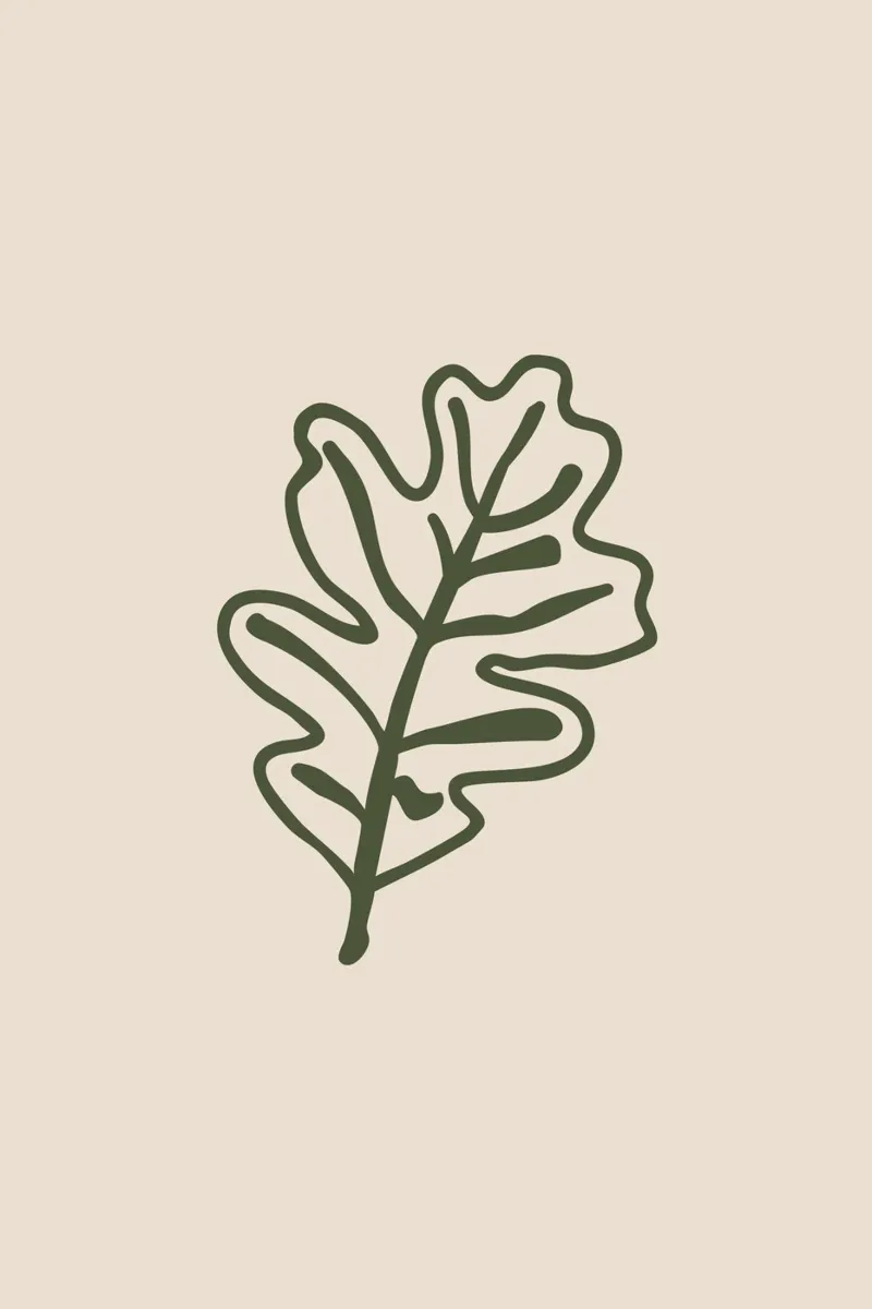 Autumn Leaf beige alluminio dibond da karenmenzenbach