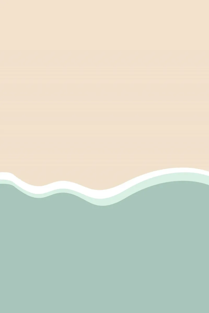 Sea and Beach Shapes turqoise carta hahnemühle da karenmenzenbach