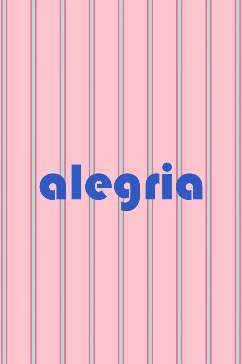 Alegria poster con telaio in plastica da karenmenzenbach
