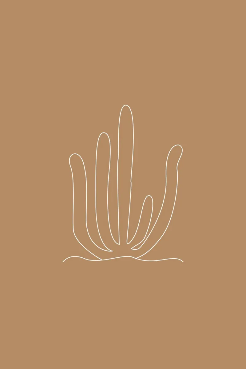Minimal Agave tela con Cornice a cassetta da karenmenzenbach