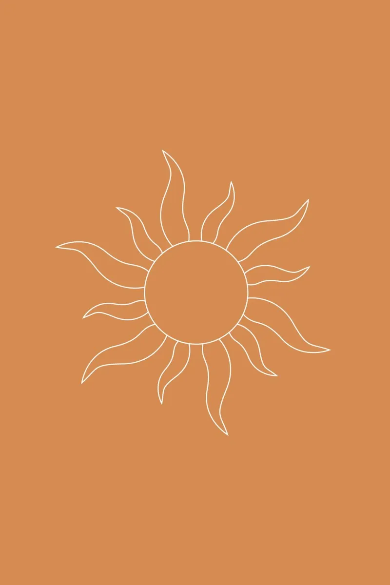 Minimal Orange Sunshine carta hahnemühle da karenmenzenbach