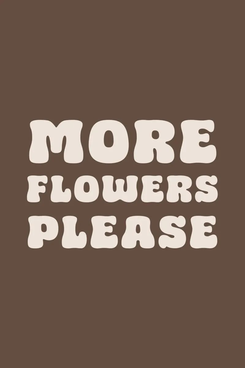 More Flowers Please brown carta hahnemühle da karenmenzenbach