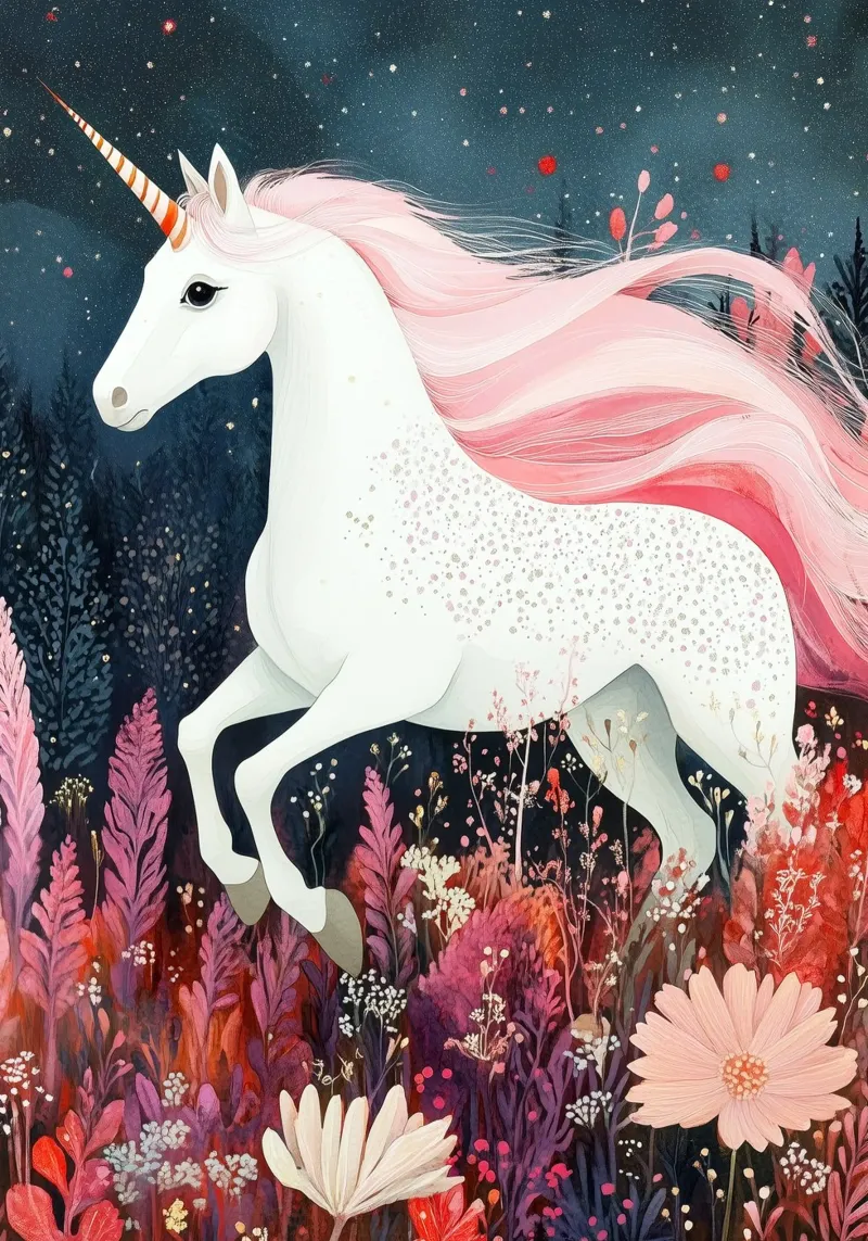 Unicorn pellicola backlit da Justyna Jaszke JBJart