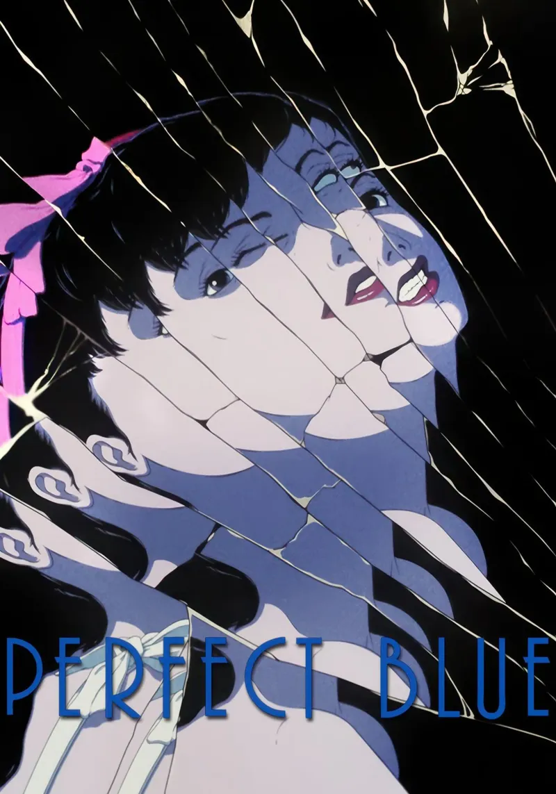 Perfect Blue poster with aluminum frame by NextPixel
