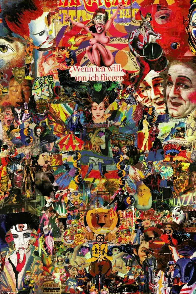 Magic Circus, 2010 pellicola backlit da Gothans Papierwelten