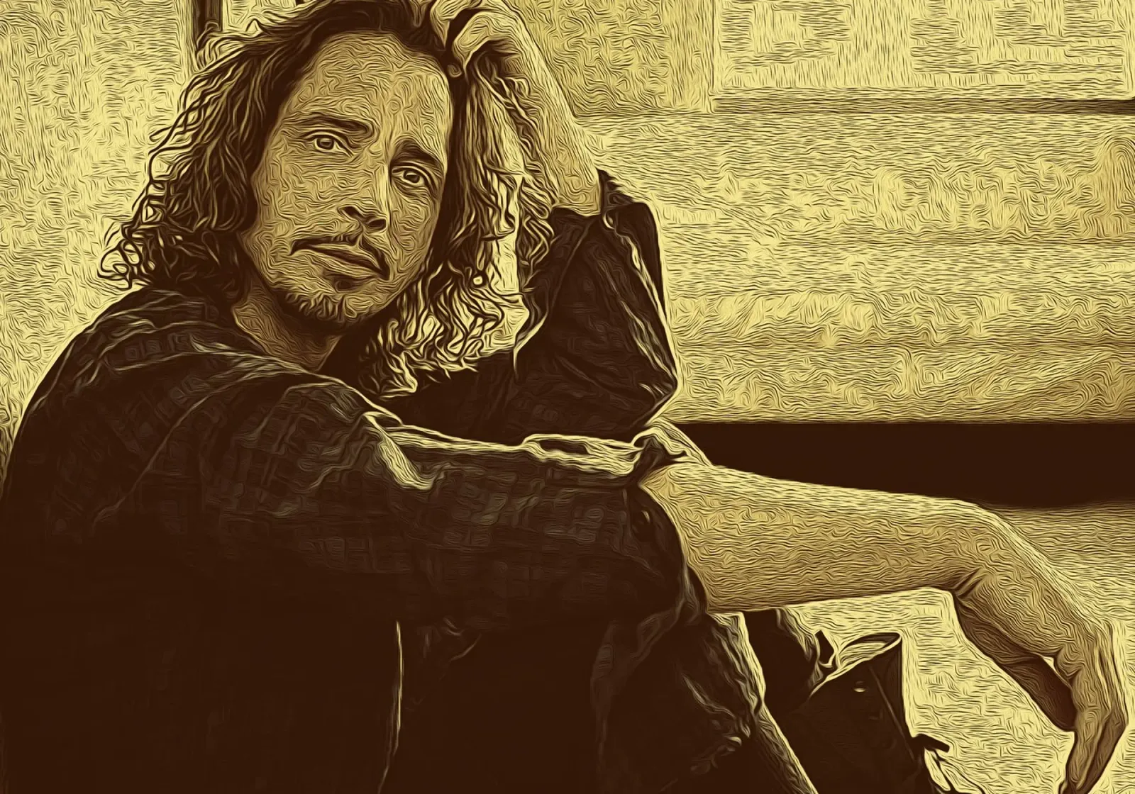 Chris Cornell tra suono e storia pellicola backlit da singpentinksale