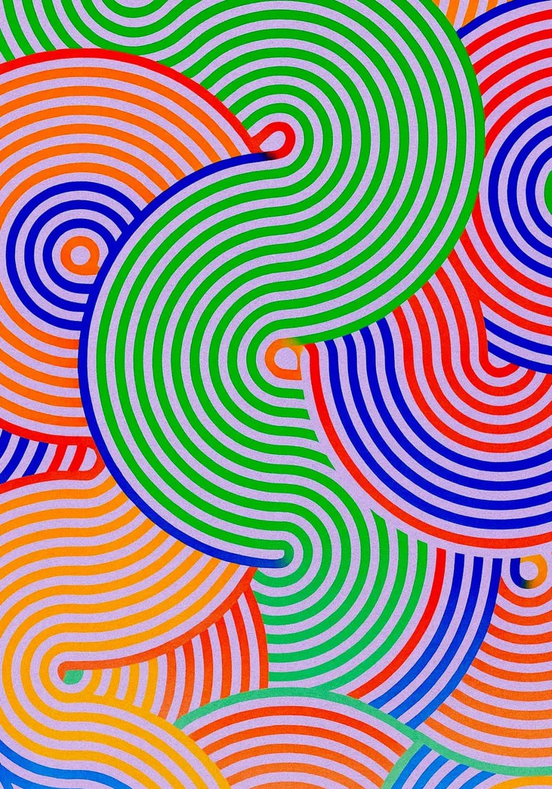 línea abstracta medio círculo vector metacrilato de oneway