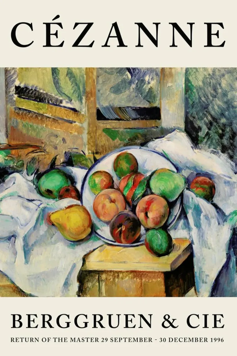 Cézanne - A Table Corner, Berggruen pellicola backlit da Vintage by JUNIQE