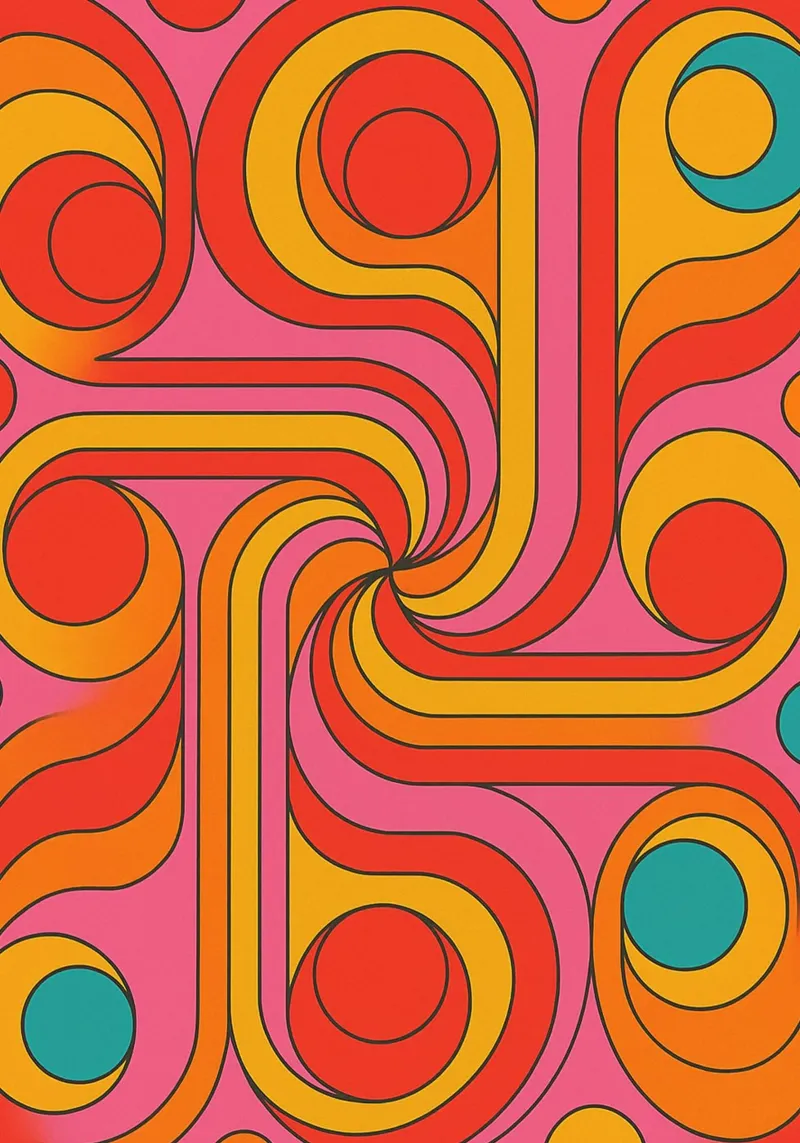 vector líneas abstractas círculo metacrilato de oneway