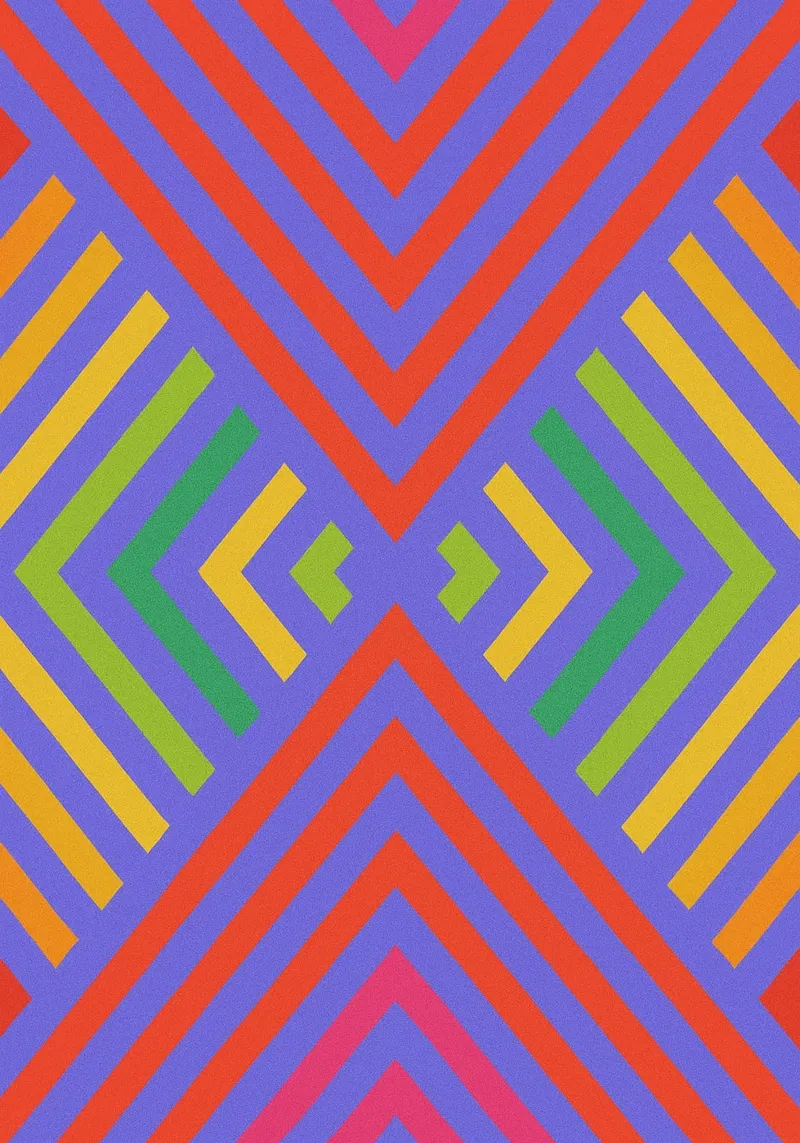 abstract signal line vector canvas by oneway