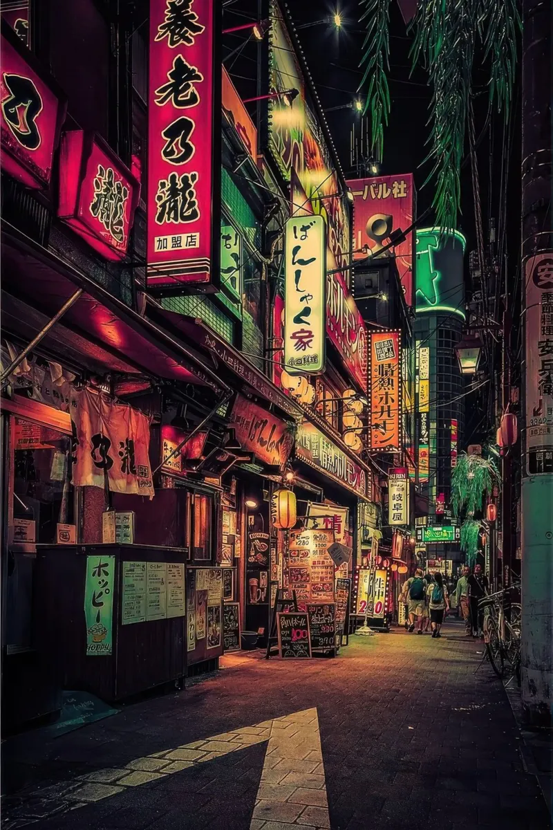 Tokyo Neon poster da muench benjamin