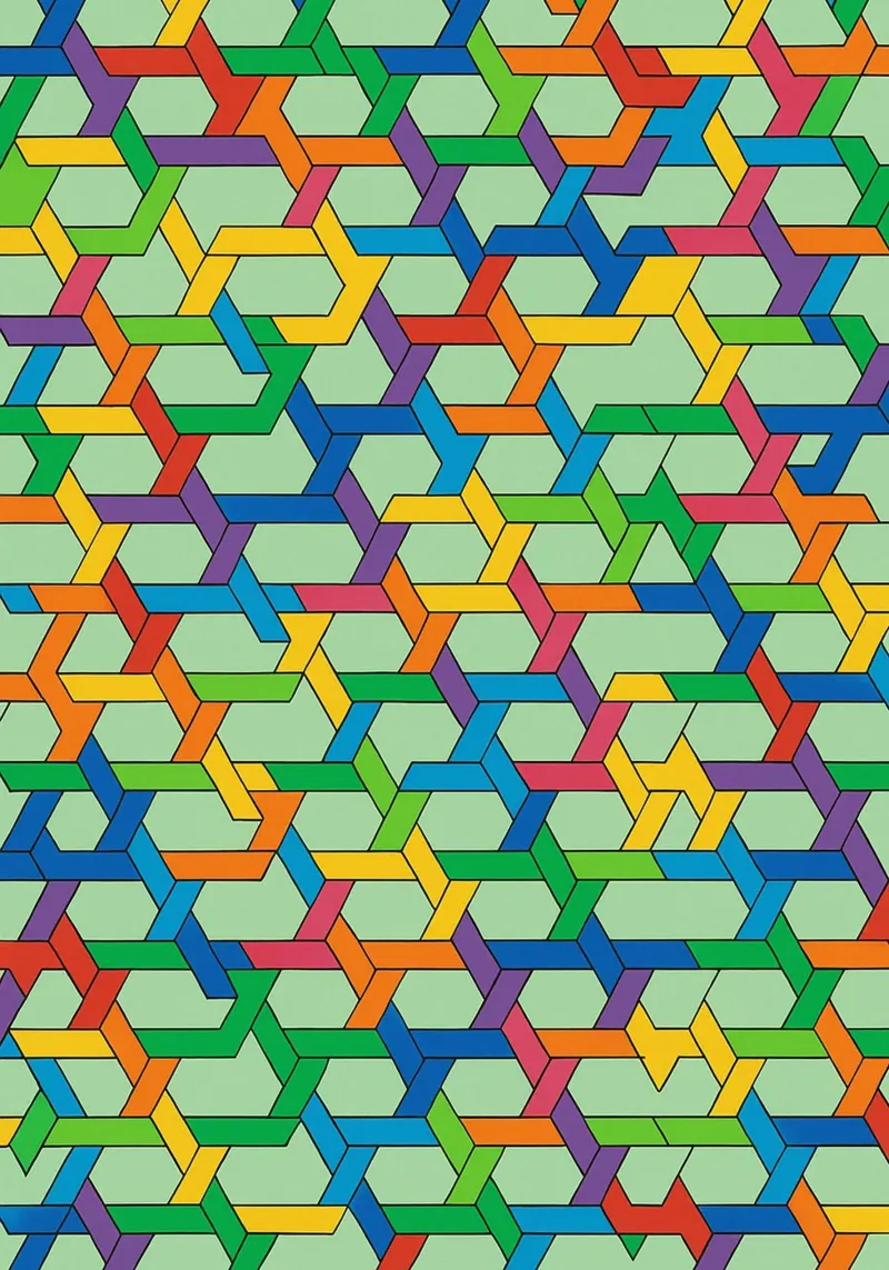 abstract webbing line vector canvas by oneway