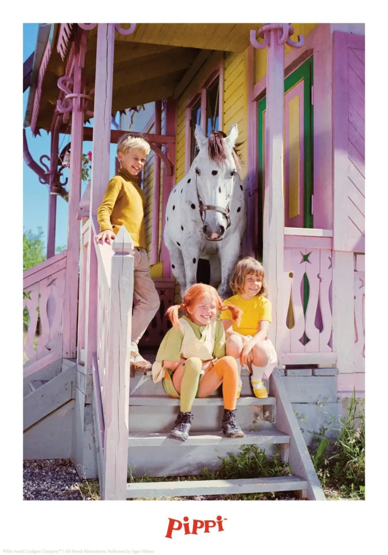 Pippi Calzelunghe e i suoi amici pellicola backlit da Earl Beeman