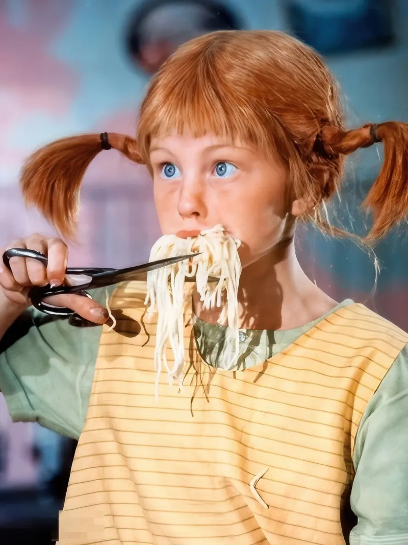 Pippi Calzelunghe pp alluminio dibond da Earl Beeman