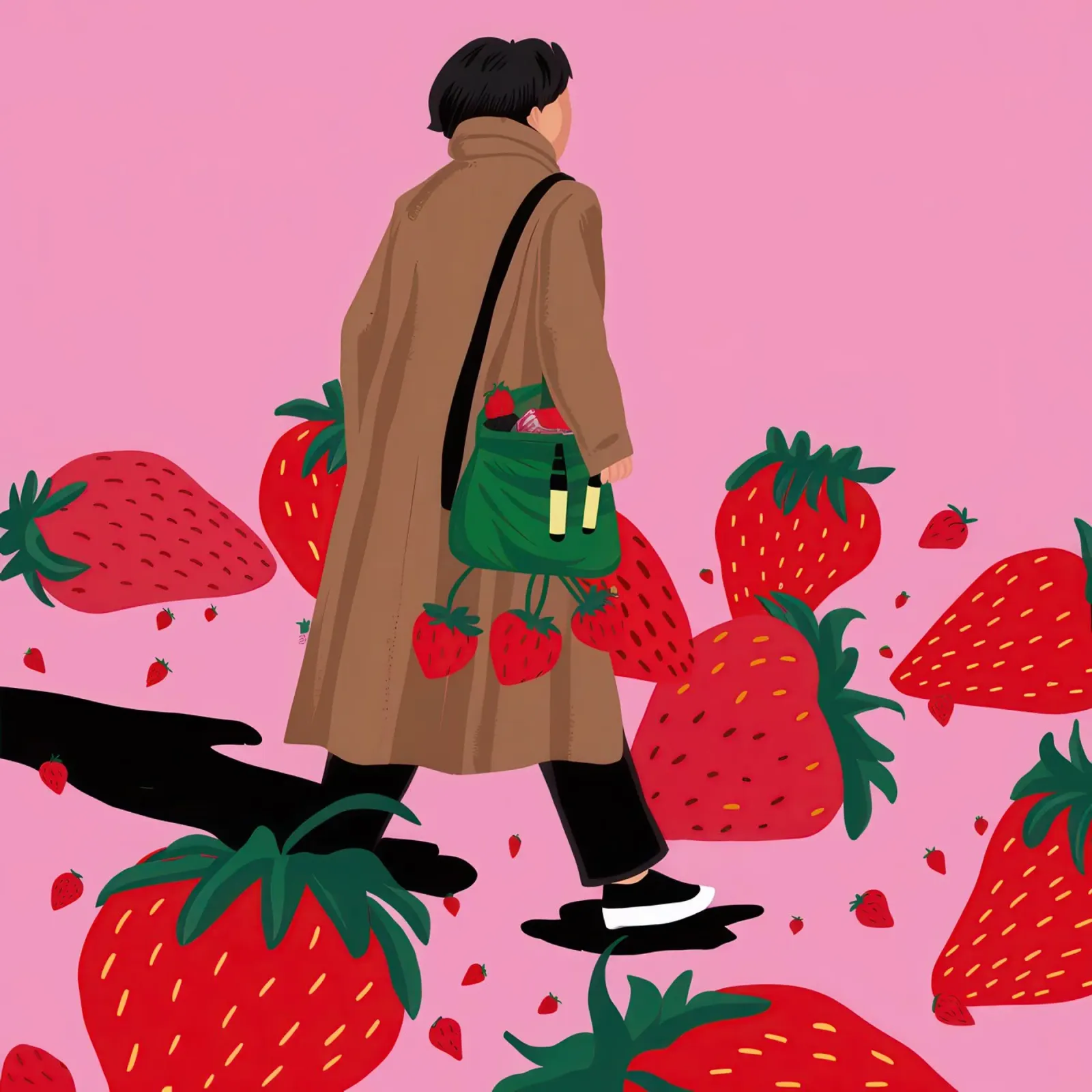 Passo della fragola gigante poster da Hollow Years