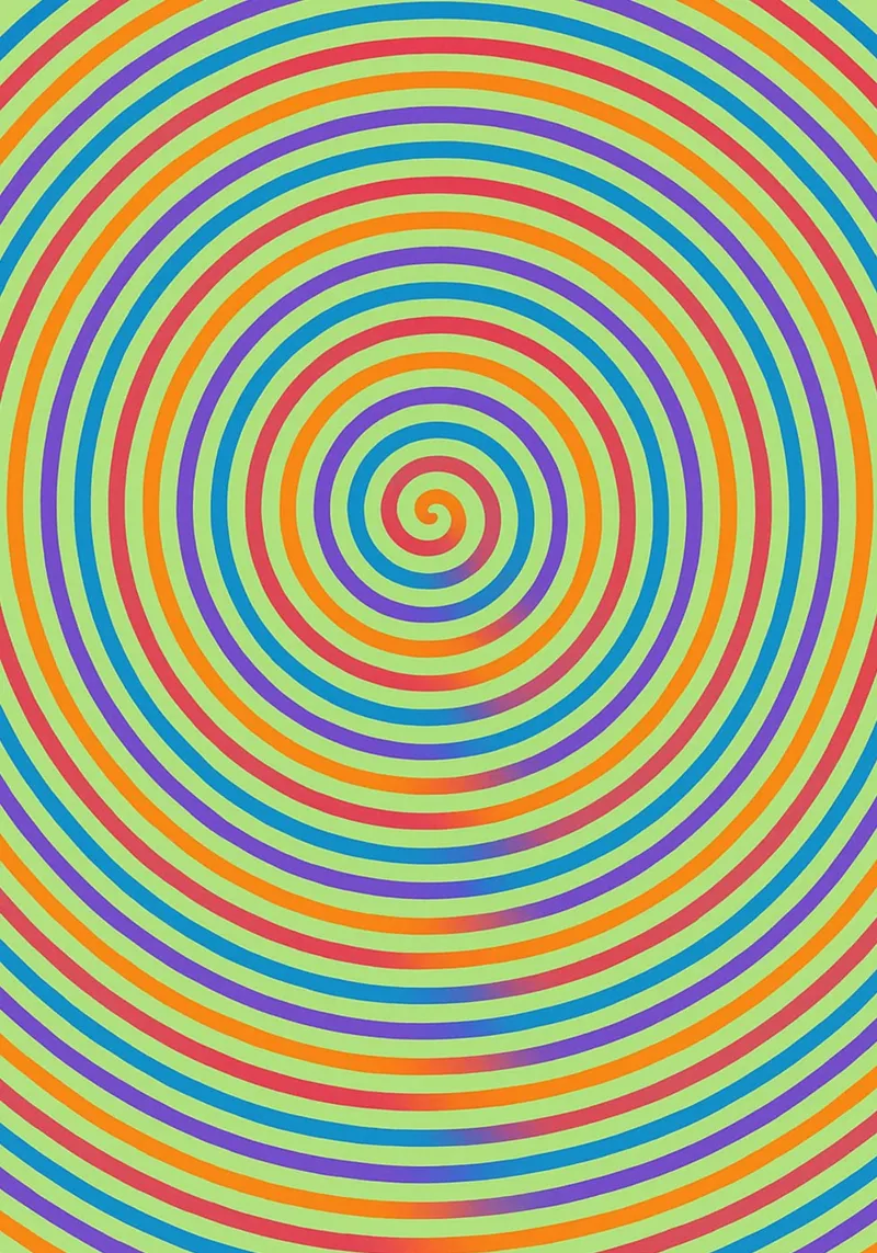 vettore linea astratta a spirale pellicola backlit da oneway