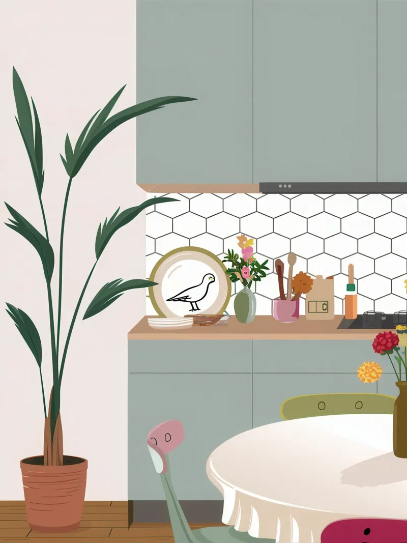 Natura morta in cucina poster da Hollow Years