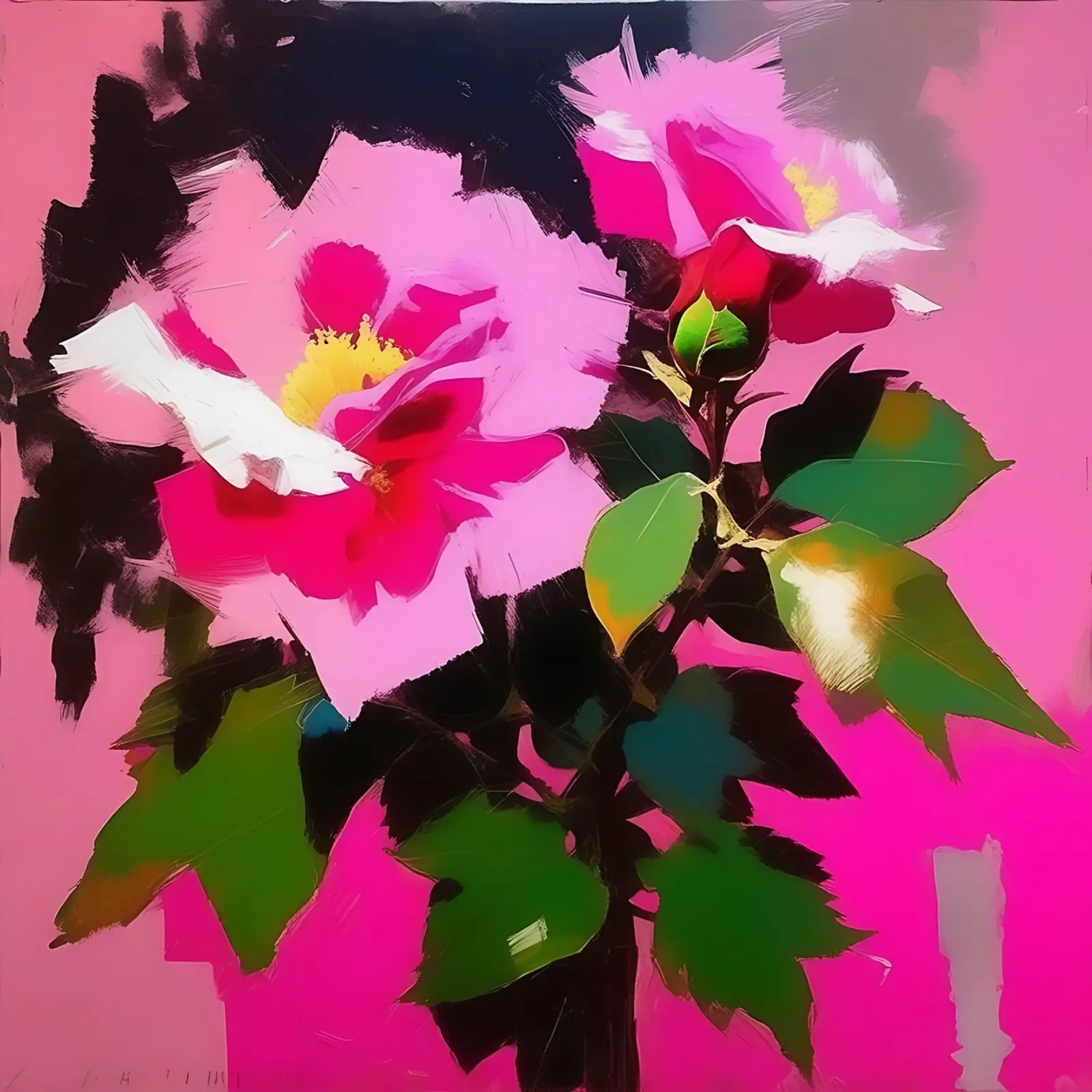 Blumen_rosa_1 pellicola backlit da Farb- und Blütenzauber by LK