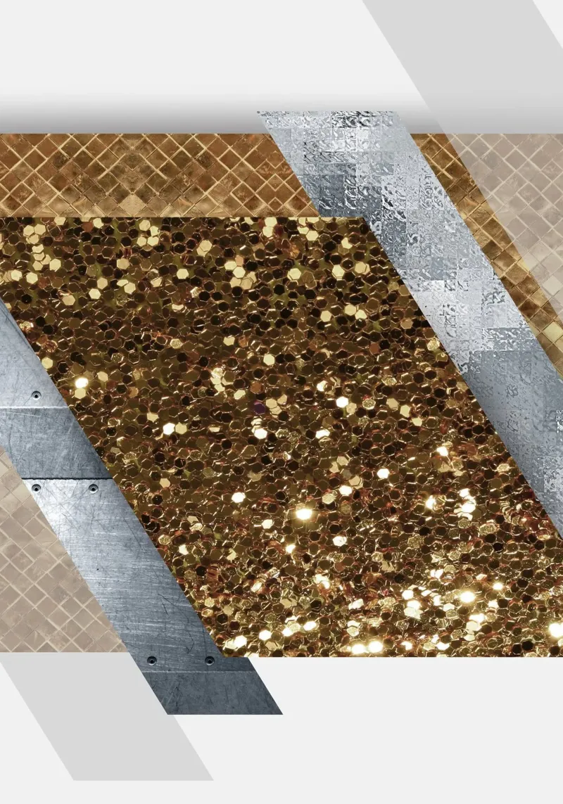 shimmering golden geometric abstract 1 pellicola backlit da vintageshop