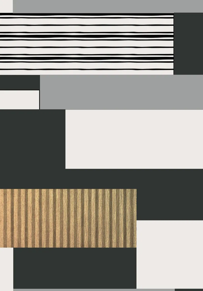 abstract gray and black squares 2 pellicola backlit da vintageshop