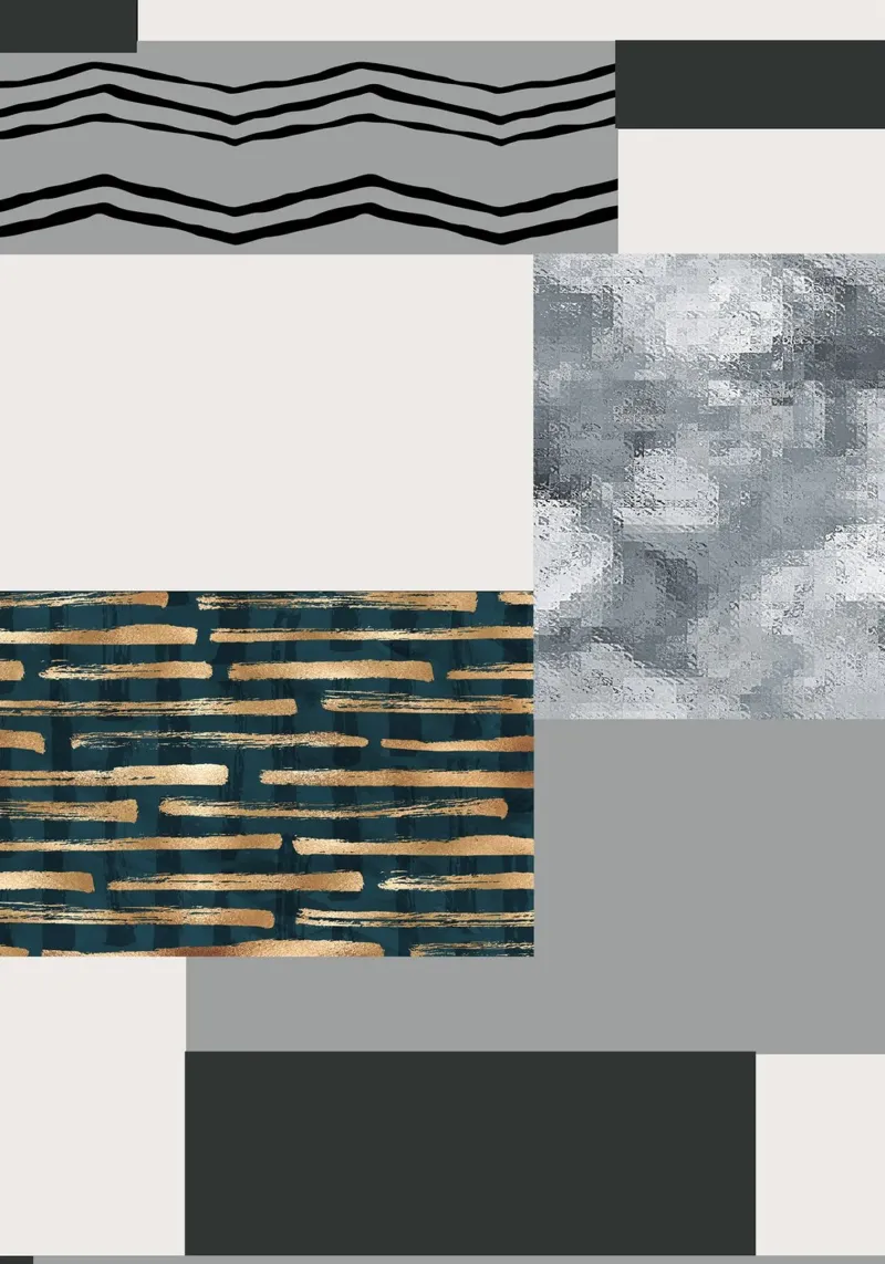 abstract gray and black squares 3 pellicola backlit da vintageshop