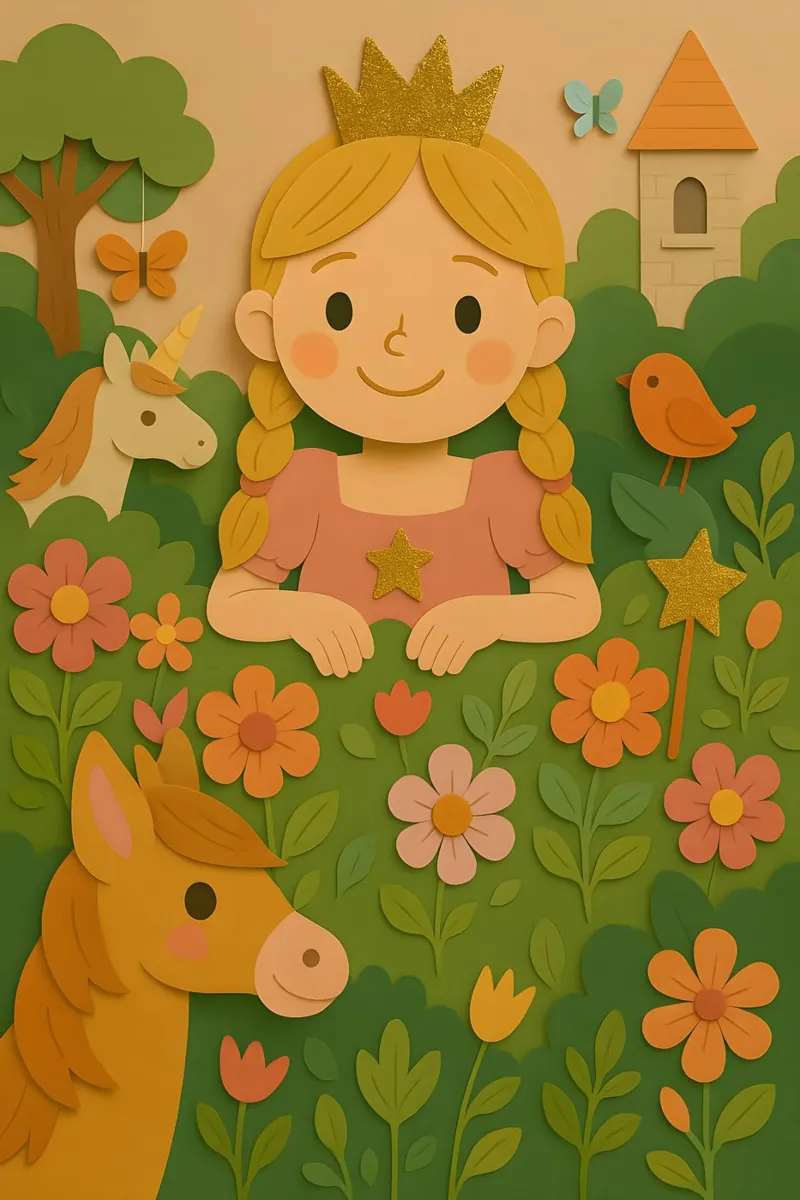 Princess in Bloomland hahnemühle by LittleMieschiefs