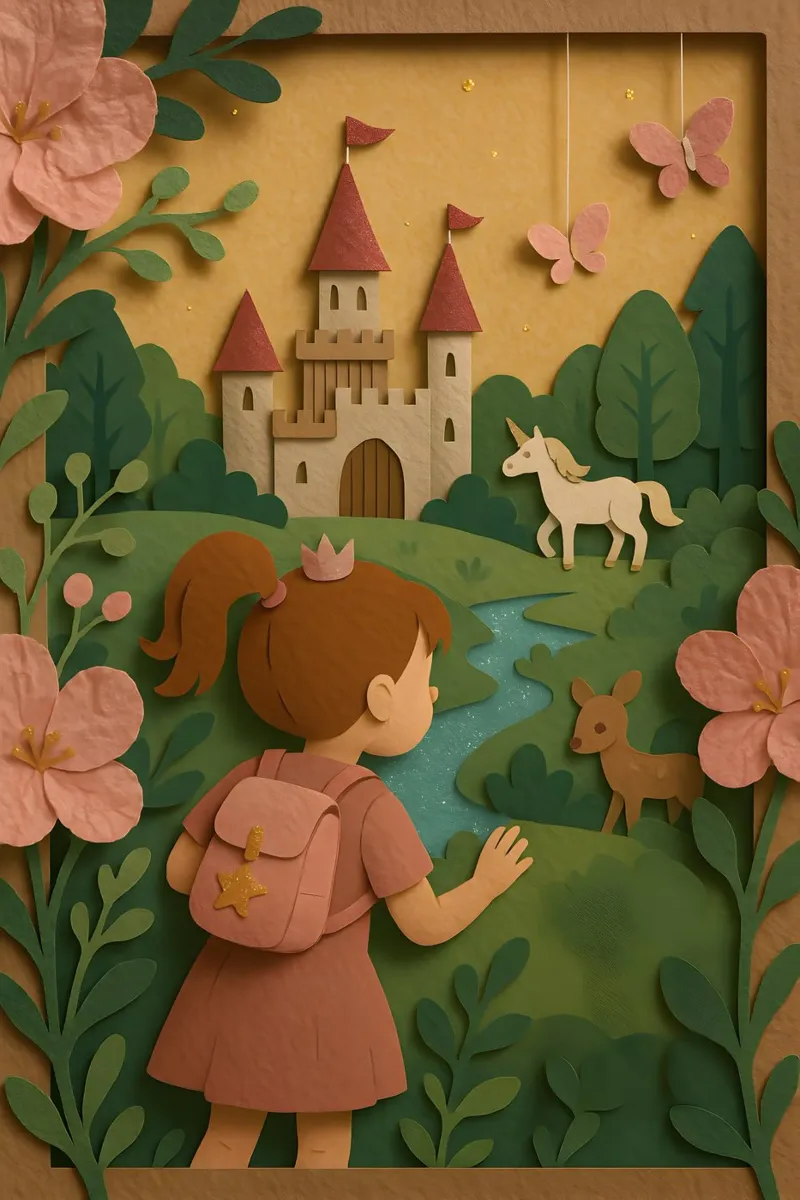 Castle Quest Begins alu-dibond by LittleMieschiefs