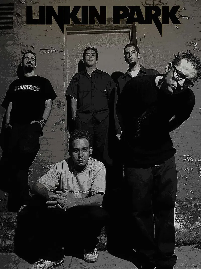 linkin park band pellicola backlit da vanhesling