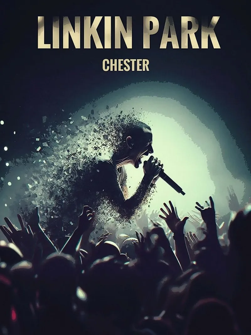 linkin park band pellicola backlit da vanhesling