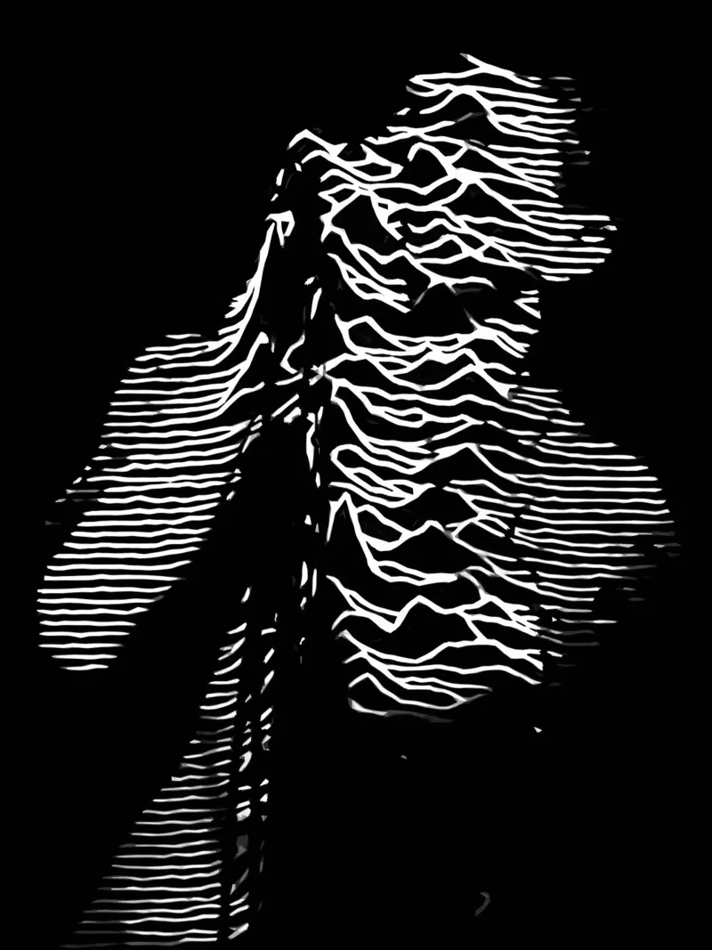 Ian Curtis Joy Division 9 Arte pellicola backlit da music soul