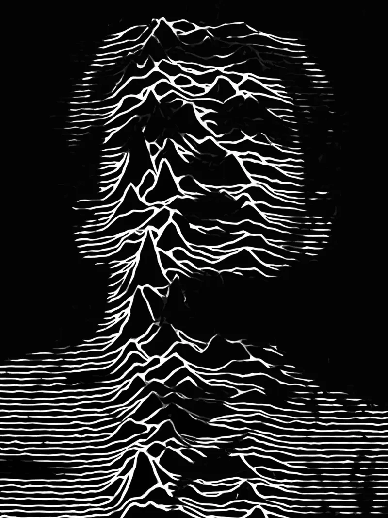 Ian Curtis Joy Division 8 Arte pellicola backlit da music soul