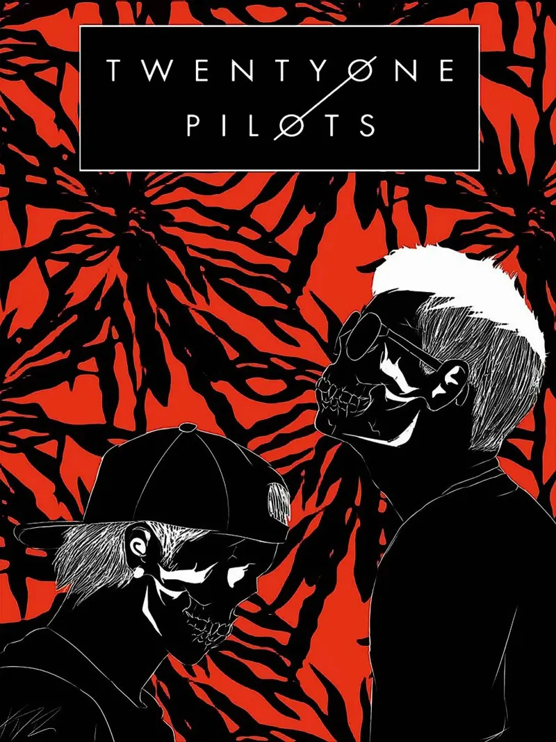 Le groupe Twenty One Pilots hahnemühle de vanhesling