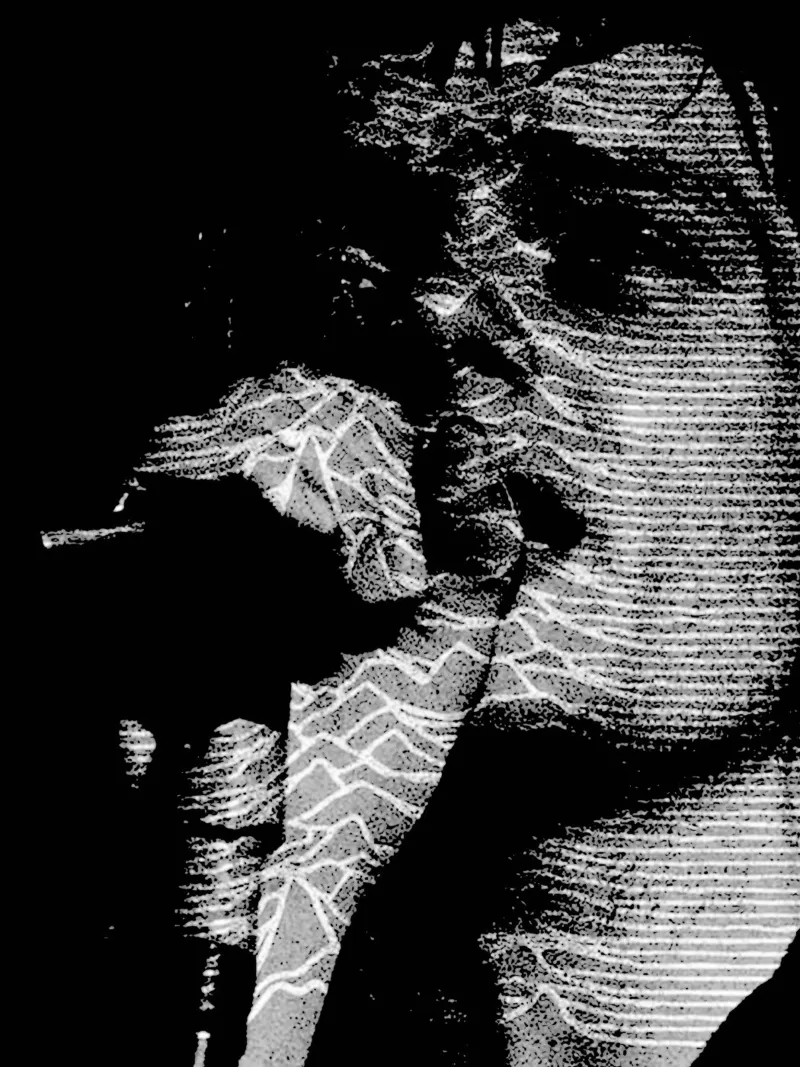 Ian Curtis Joy Division 7 Arte carta hahnemühle da music soul