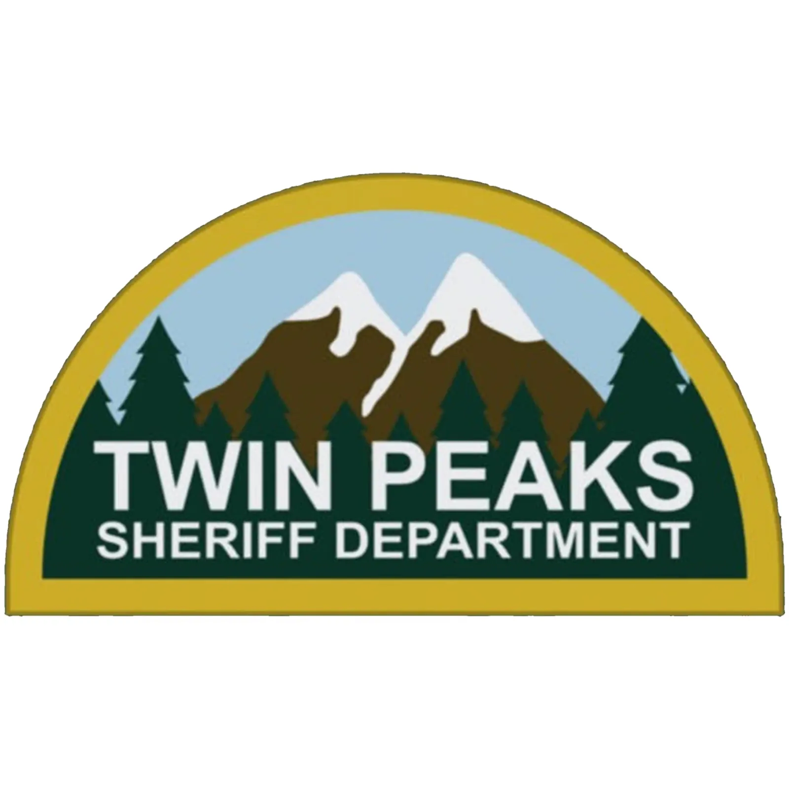 Twins Peaks She riff Department plexiglas de Susanprint