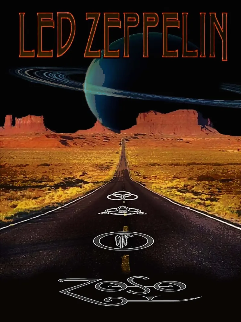 Le groupe Led Zeppelin hahnemühle de vanhesling