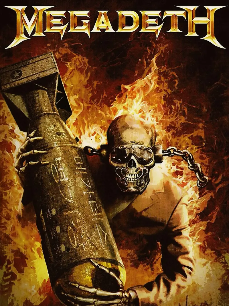 megadeth band pellicola backlit da vanhesling