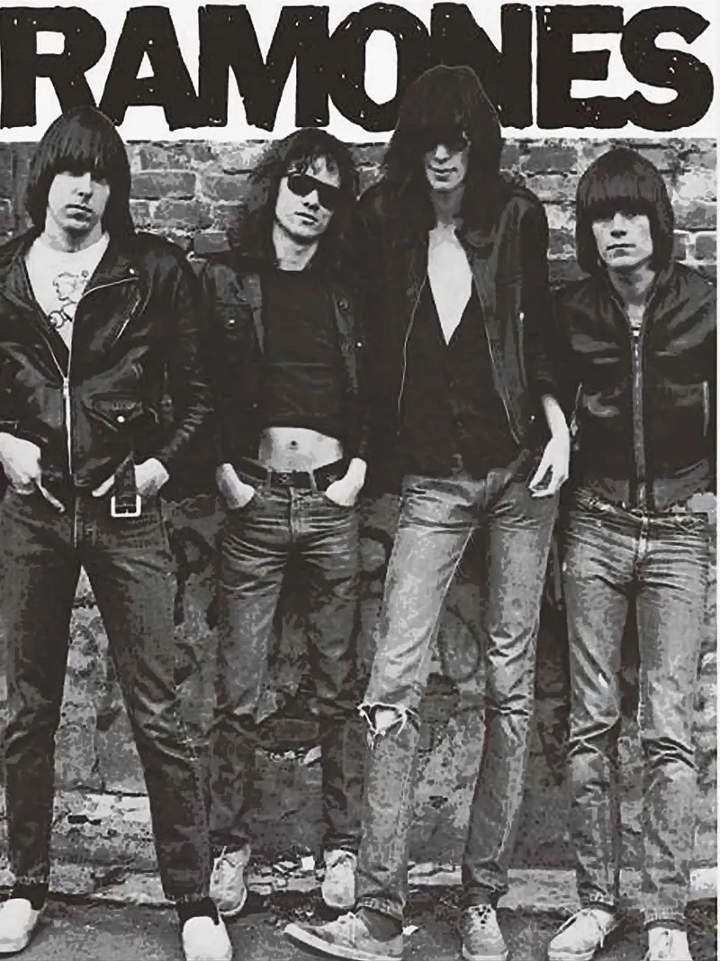 banda dei ramones pellicola backlit da vanhesling