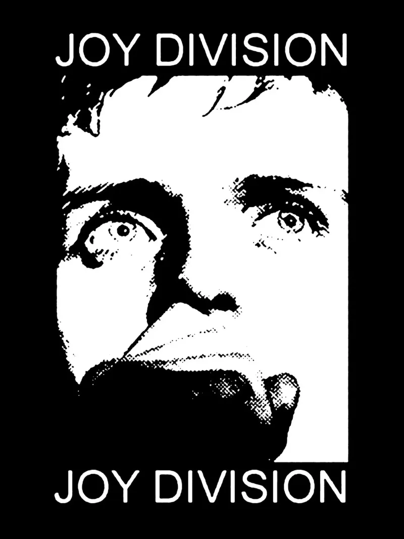 Ian Curtis Joy Division 1 Arte pellicola backlit da music soul