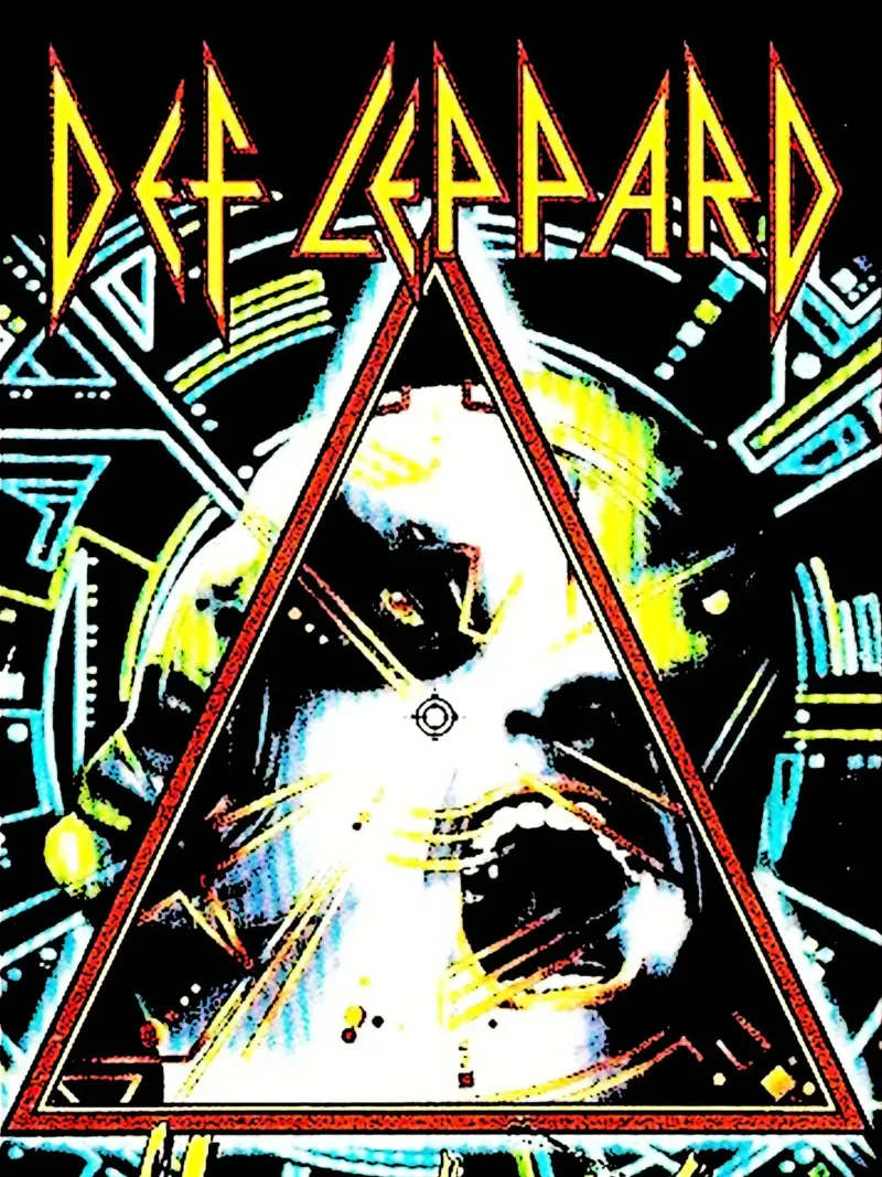 Arte Def Leppard pellicola backlit da music soul