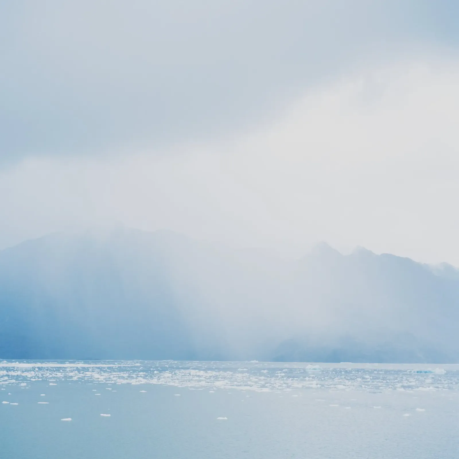 Glacier at the end of the world canvas by KISSA STUDIO
