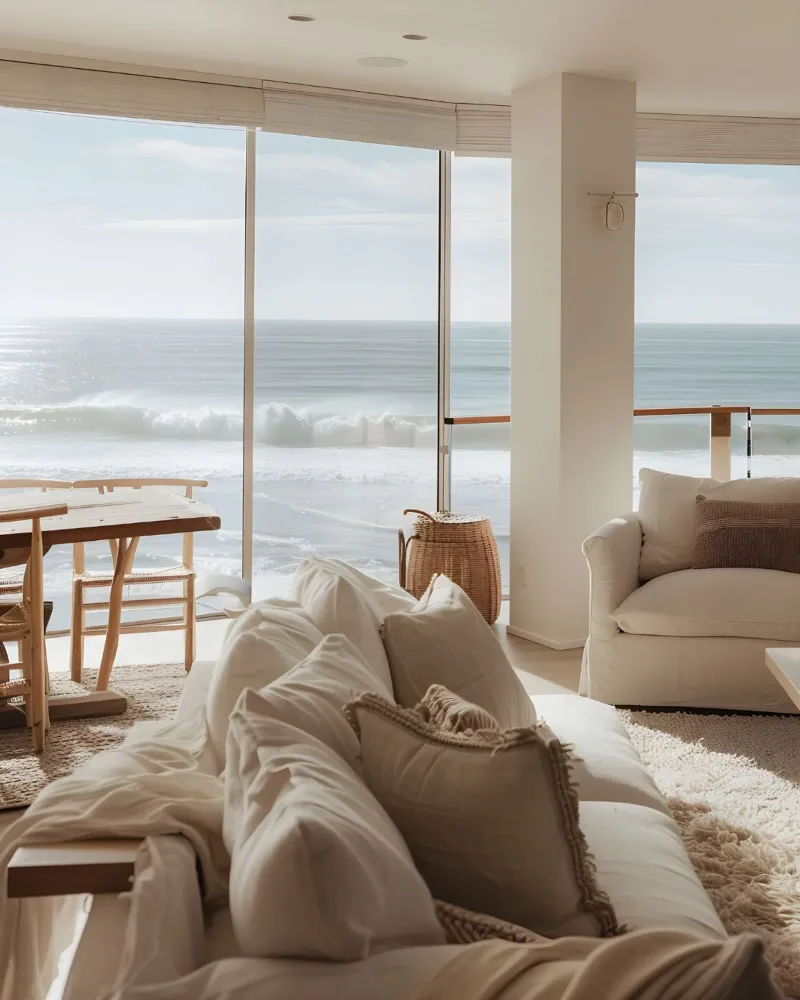 California Dreamscape tela con Cornice a cassetta da Wanderlust Vibes