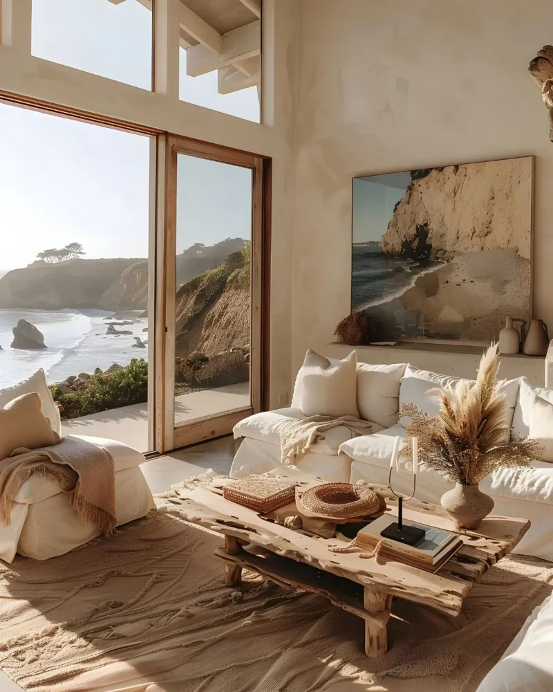 California Dreamscape poster with plastic frame by Wanderlust Vibes