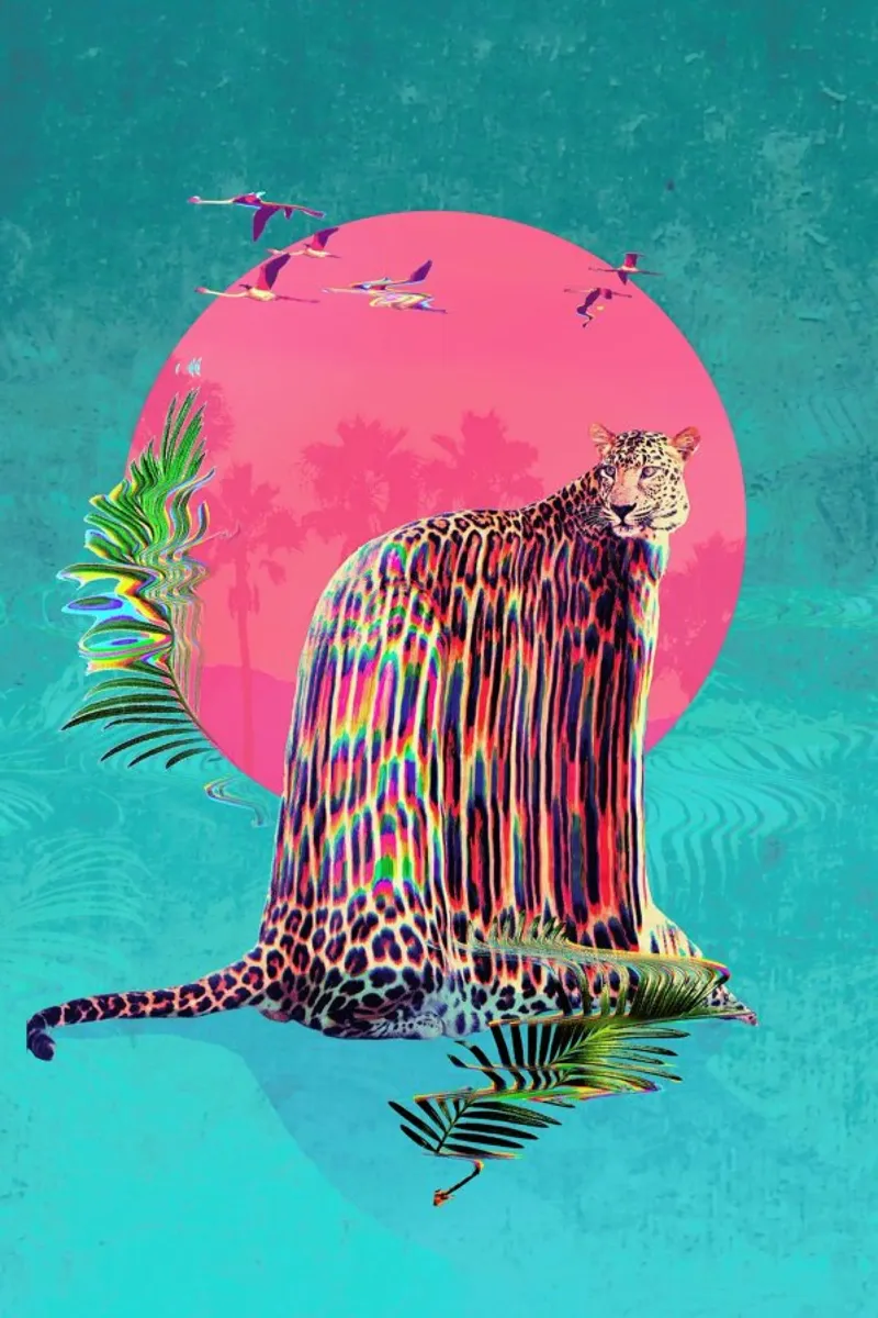 Jaguar pellicola backlit da Ali Gulec