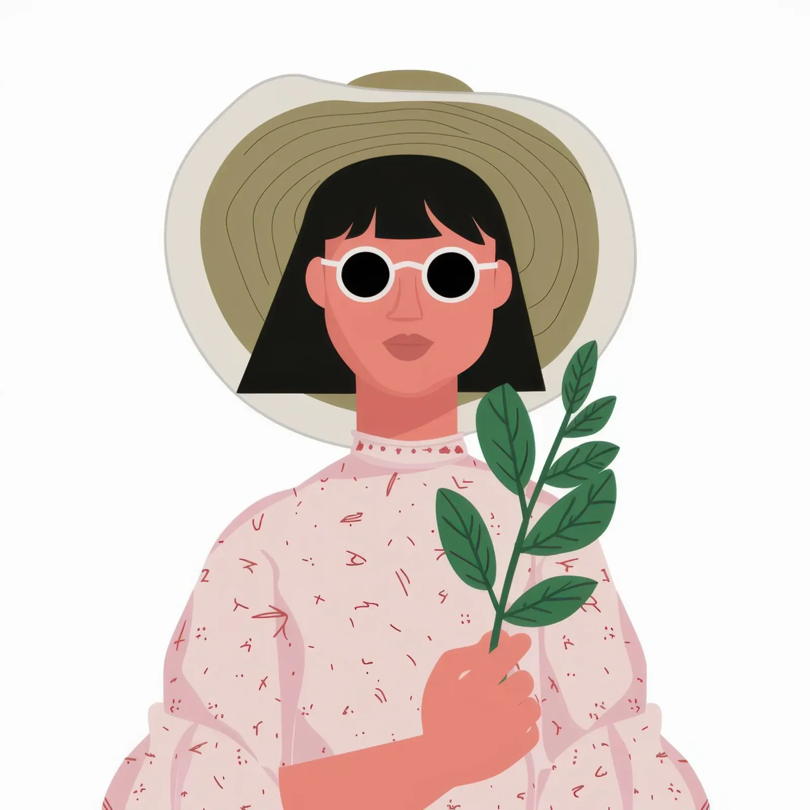 Pianta del cappello da sole poster da Hollow Years