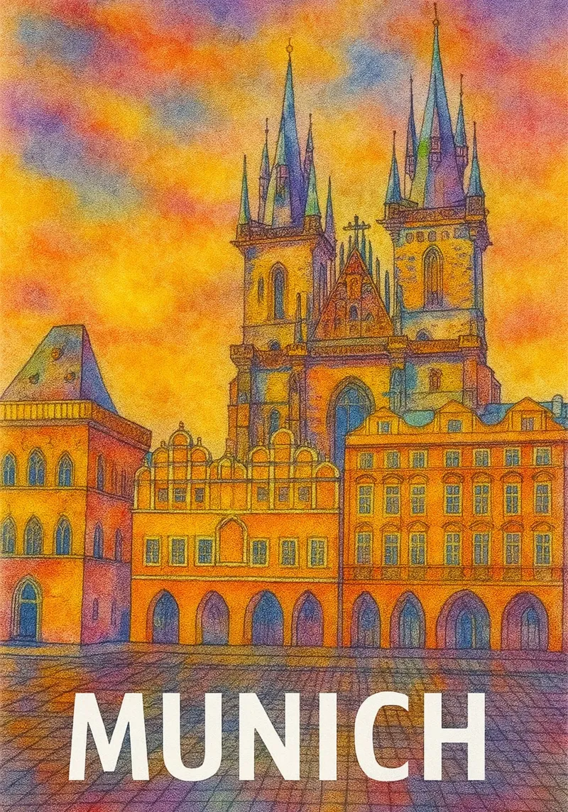 Munich Painting Imagination forex plate by onestar